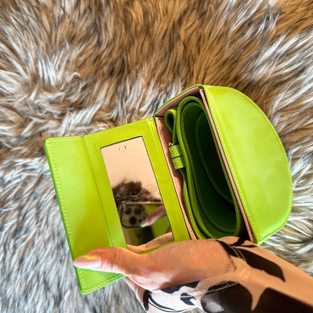 Vibrant Lime Green Women's Baby Bag - Picture 4 of 6